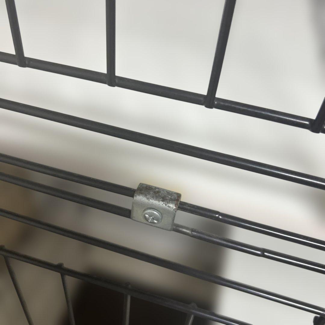 アイリスオーヤマ　コンビネーションサークル　3段　棚付き　キャットケージ　犬猫用