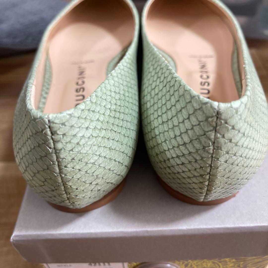 FABIO RUSCONI ファビオルスコーニ　パンプス　グリーン　39