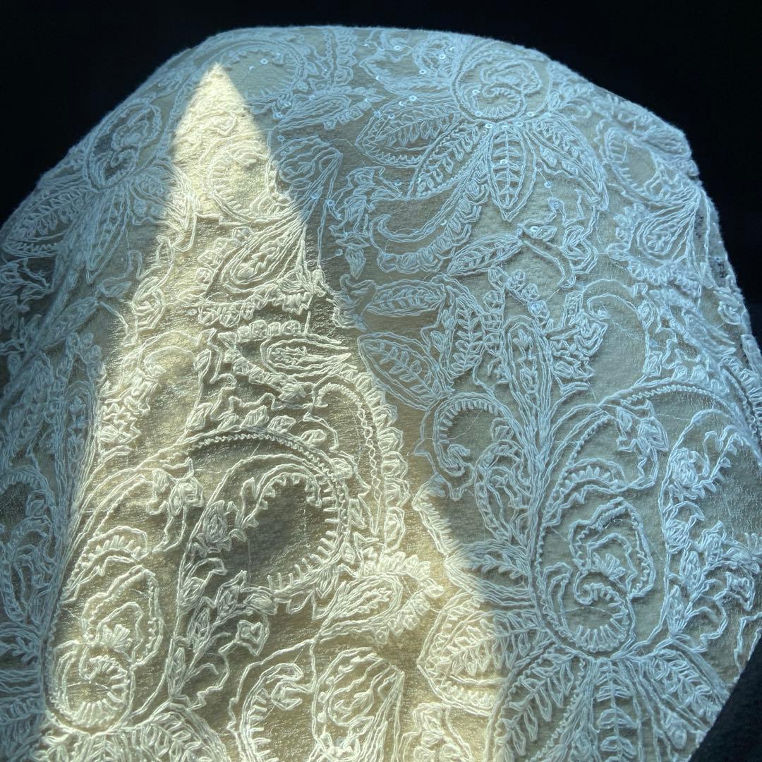 スーツ・フォーマル・ドレス ANDRESD leaf embroidery back design