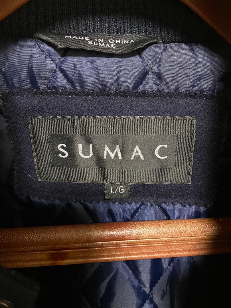 00s SUMAC レザースタジャン　damage done