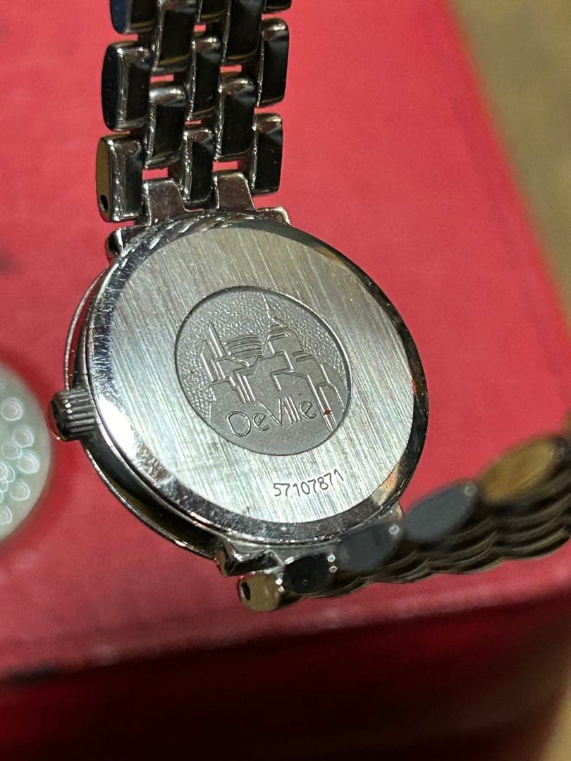 OMEGA DeVile クォーツ式レディース腕時計