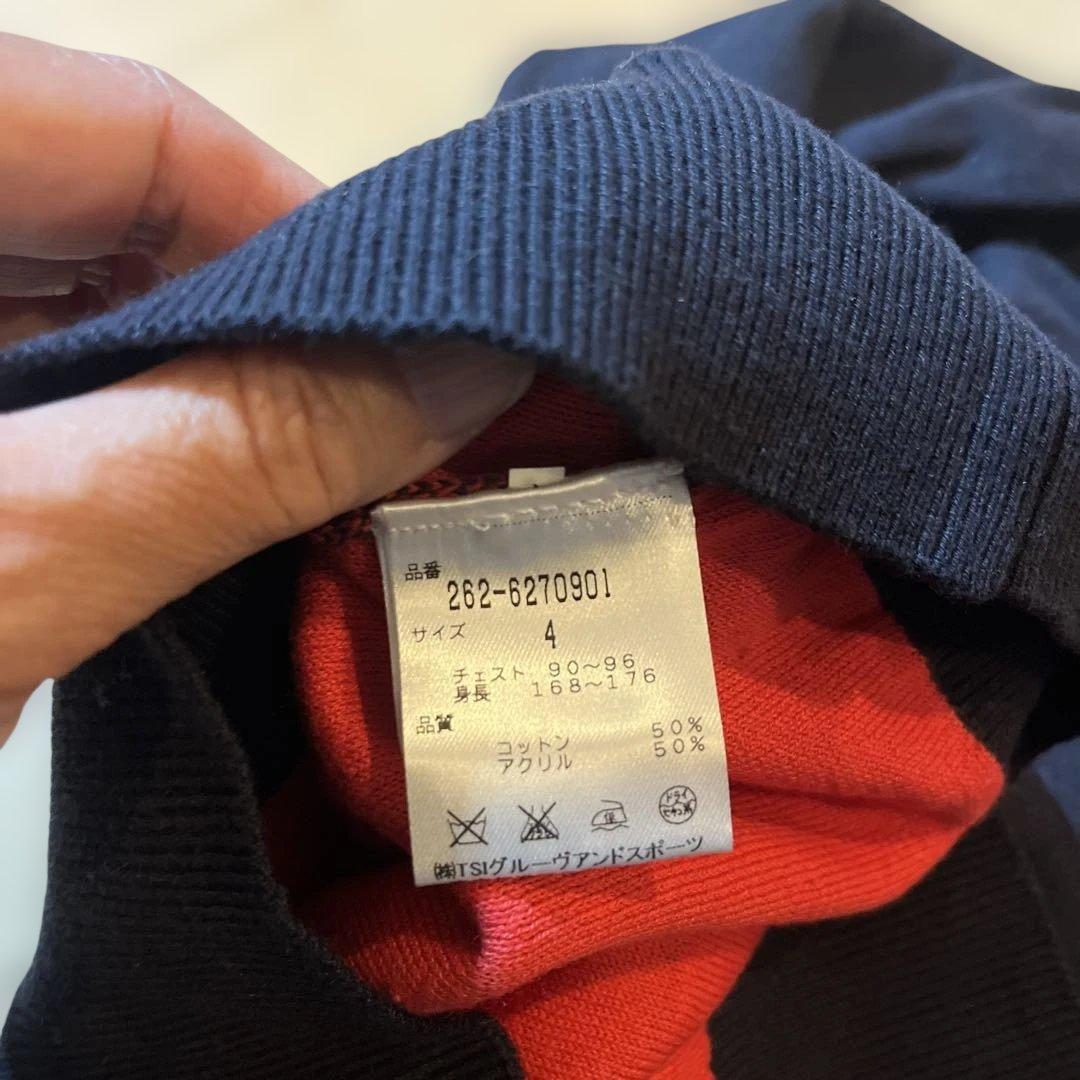 ジャックバニー　セーター　サイズ4 未使用　ネイビー