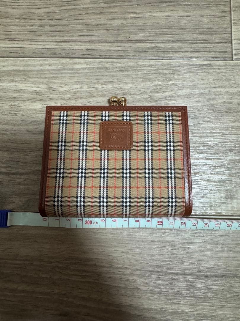 BURBERRY バーバリー がま口財布 折り財布 ノバチェック