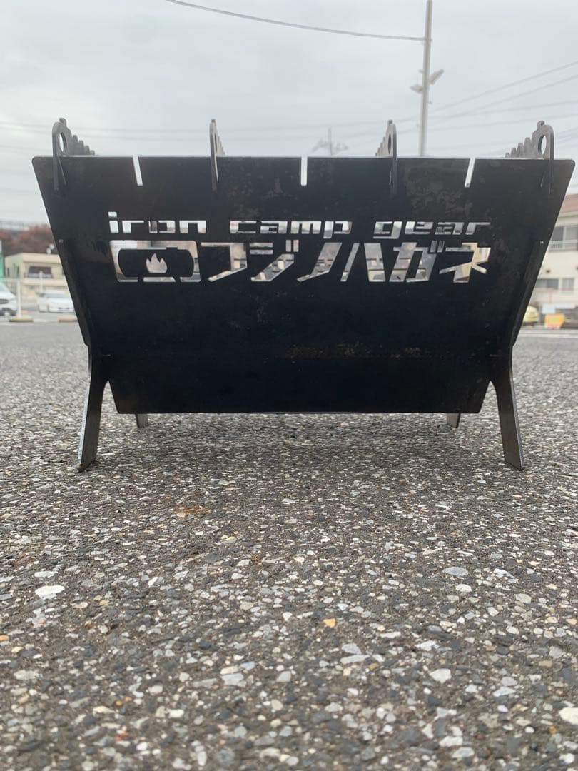 フジノハガネ　 焚き火台 希少　A3大 2回使用