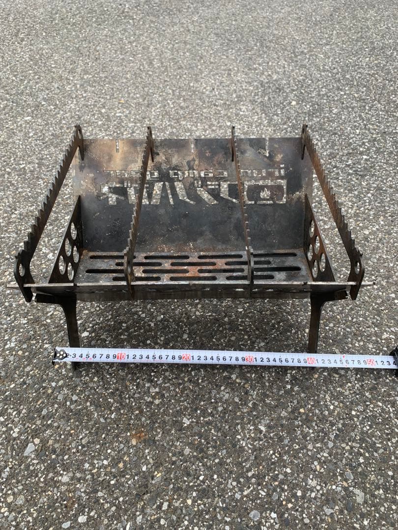 フジノハガネ　 焚き火台 希少　A3大 2回使用