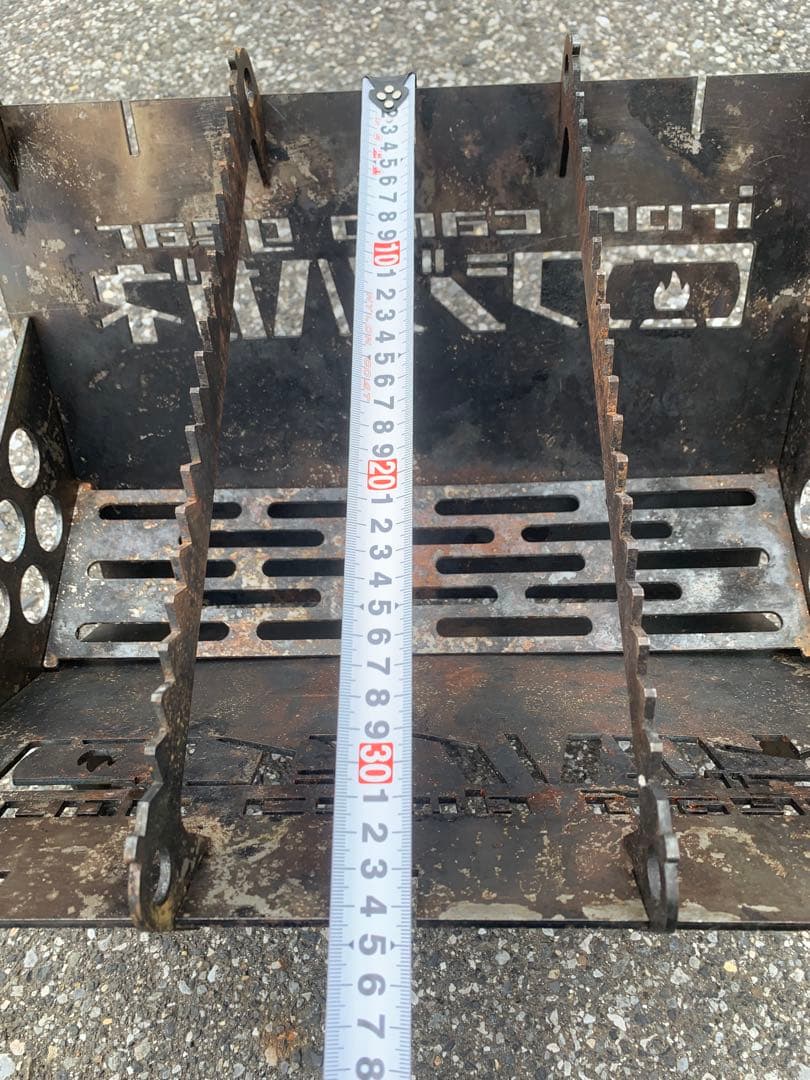 フジノハガネ　 焚き火台 希少　A3大 2回使用