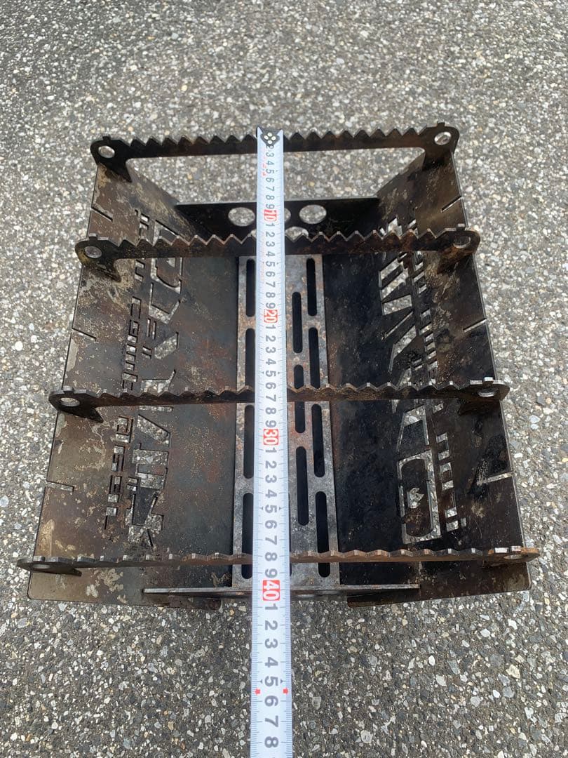 フジノハガネ　 焚き火台 希少　A3大 2回使用
