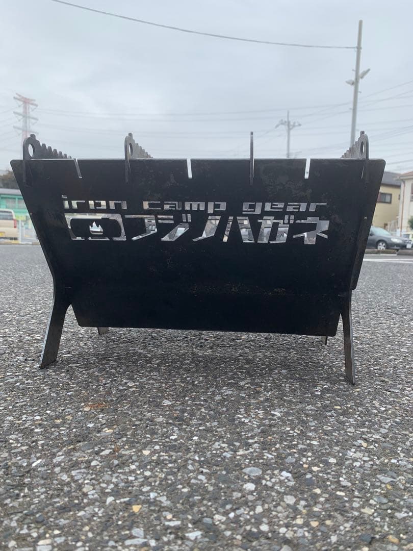 フジノハガネ　 焚き火台 希少　A3大 2回使用