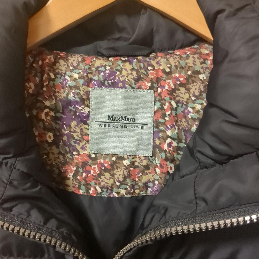 MaxMara WEEKEND-LINE ブラックダウンベスト