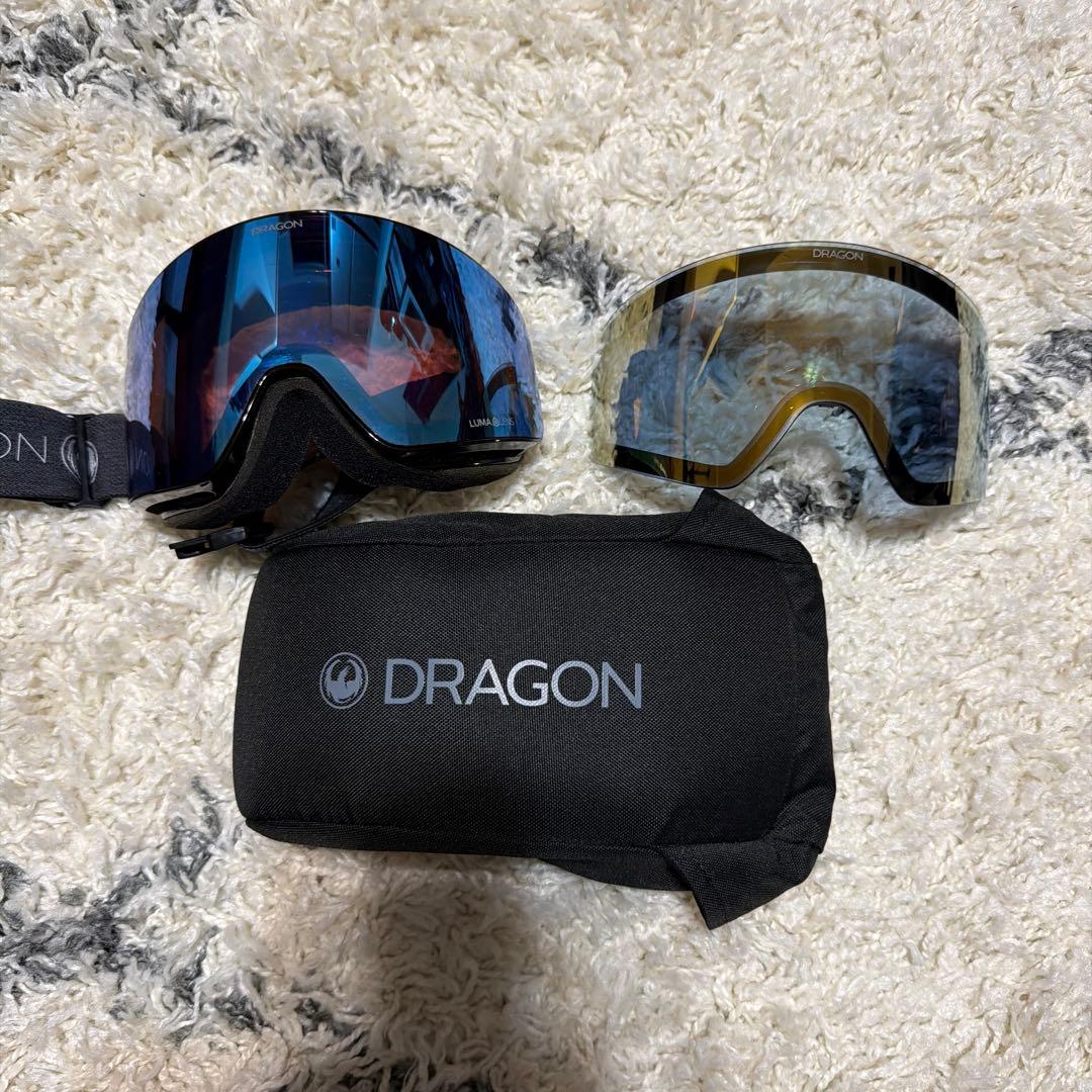 DRAGON PXV LUMALENS gold × blue