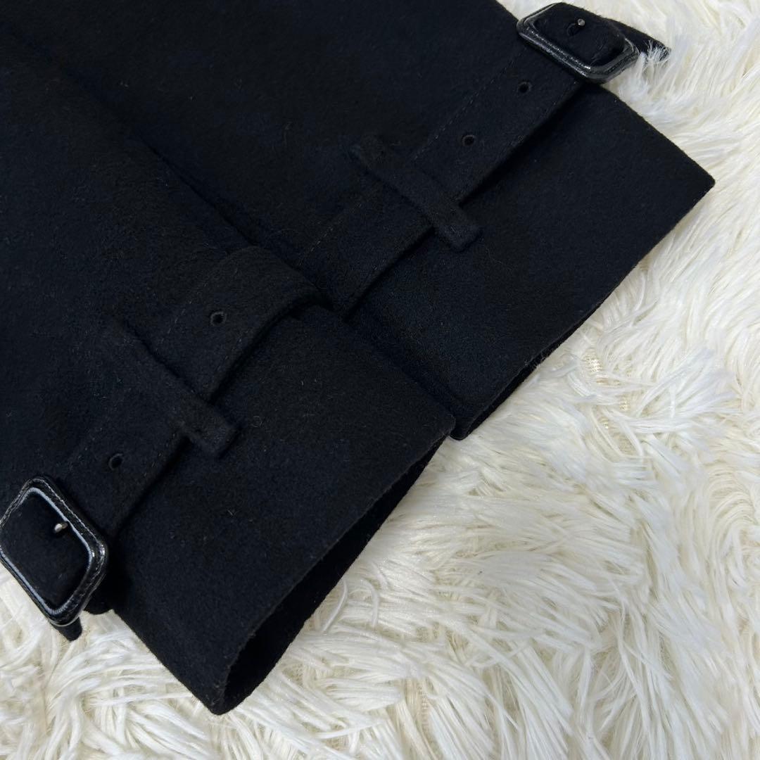 【極美品/L】バーバリーロンドン チェスターコート カシミヤ混 Aライン ノバ