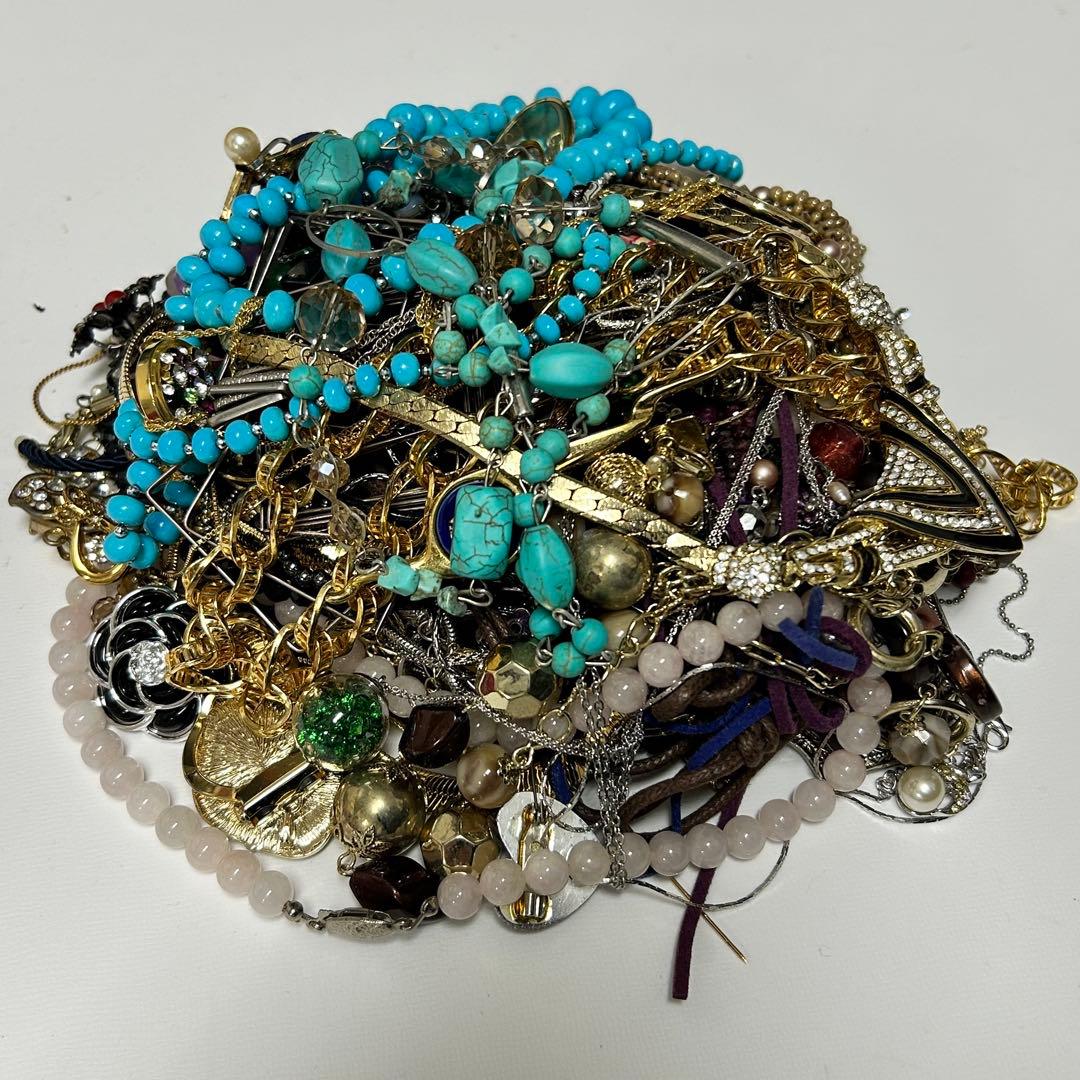 イミテーションまとめ売り　ヴィンテージ　アンティーク　ネックレスレディース【1】