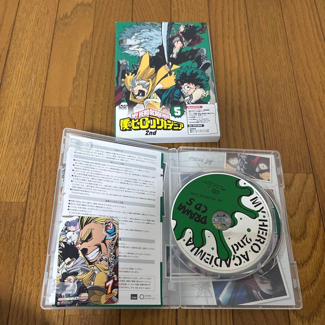 僕のヒーローアカデミア　2期　全巻セット　収納ボックス付き　初回限定