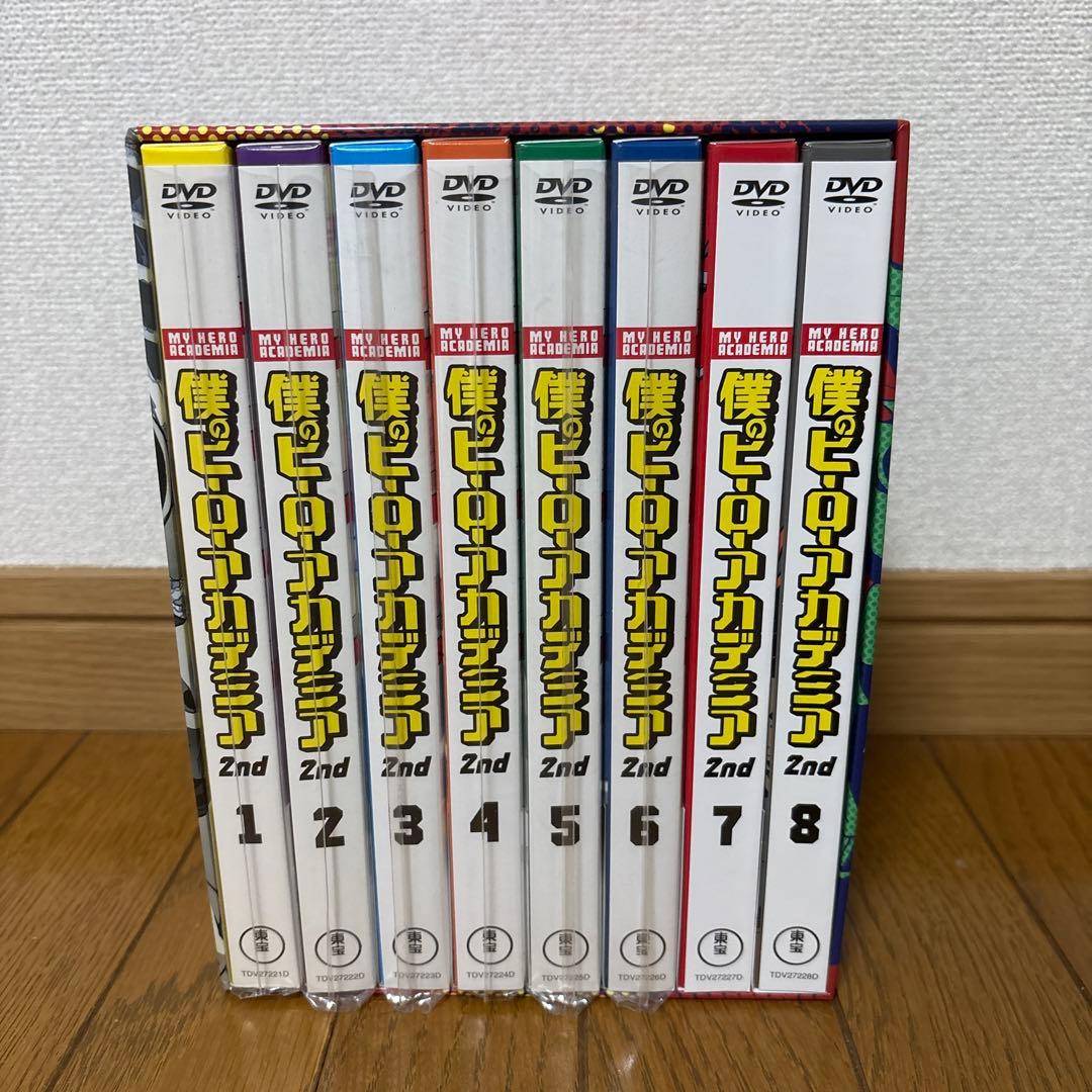 僕のヒーローアカデミア　2期　全巻セット　収納ボックス付き　初回限定