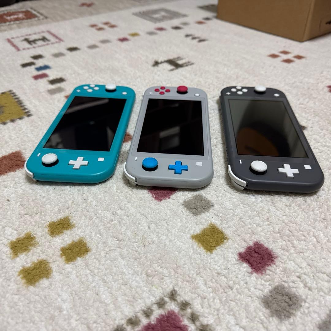 Nintendo lite 3台、初期化済み、問題なく動作します。