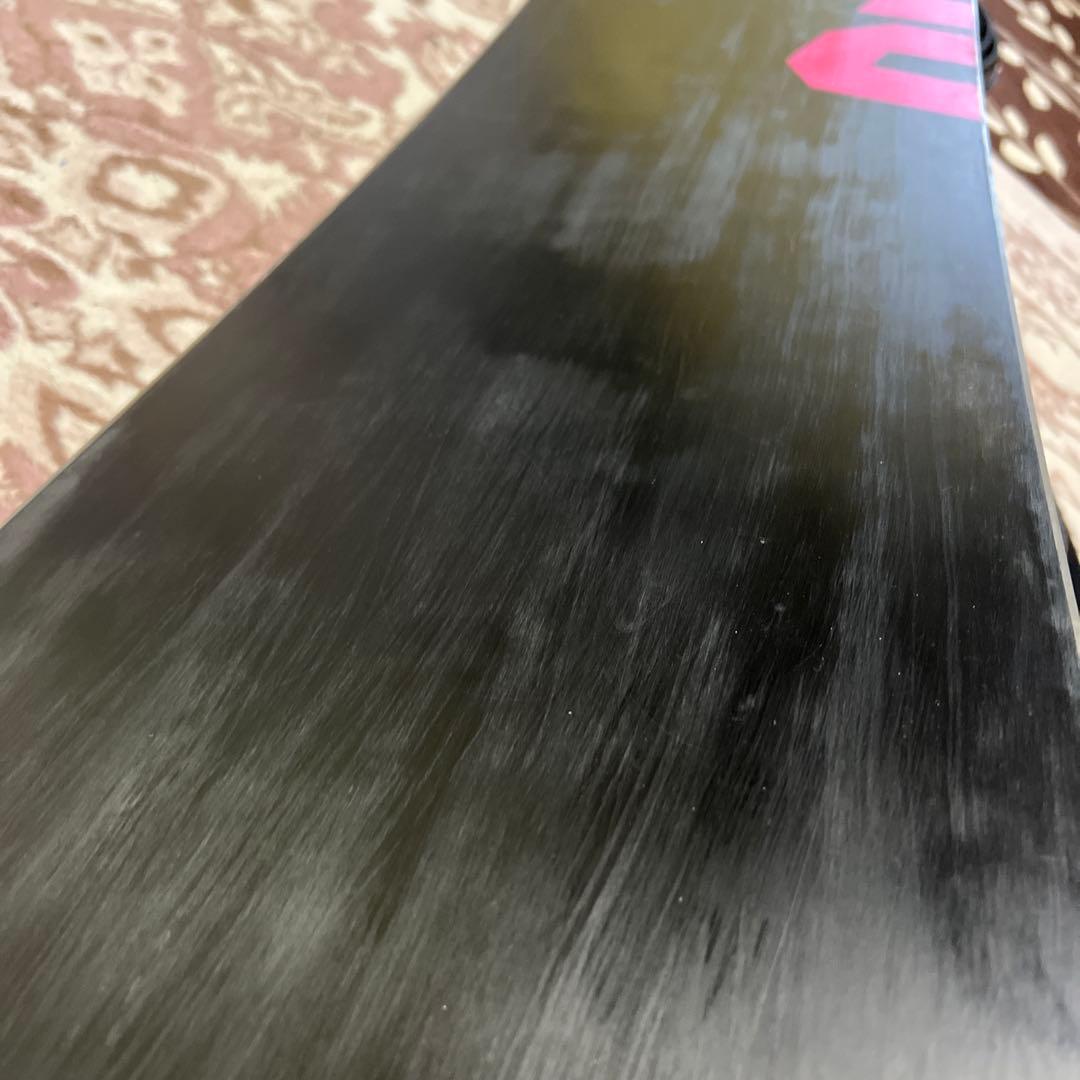 美品 011Artistic FLATKING 150cm スノーボードセット