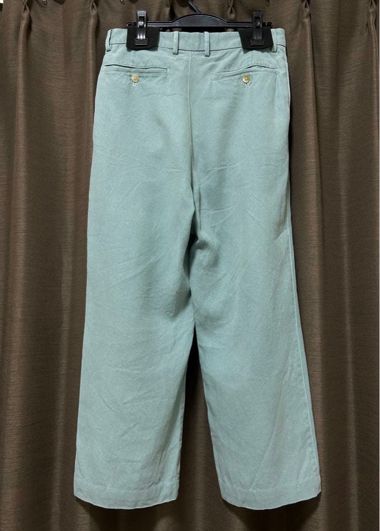 【KingGnu 常田大希着】 AURALEE WASHI SLACKS