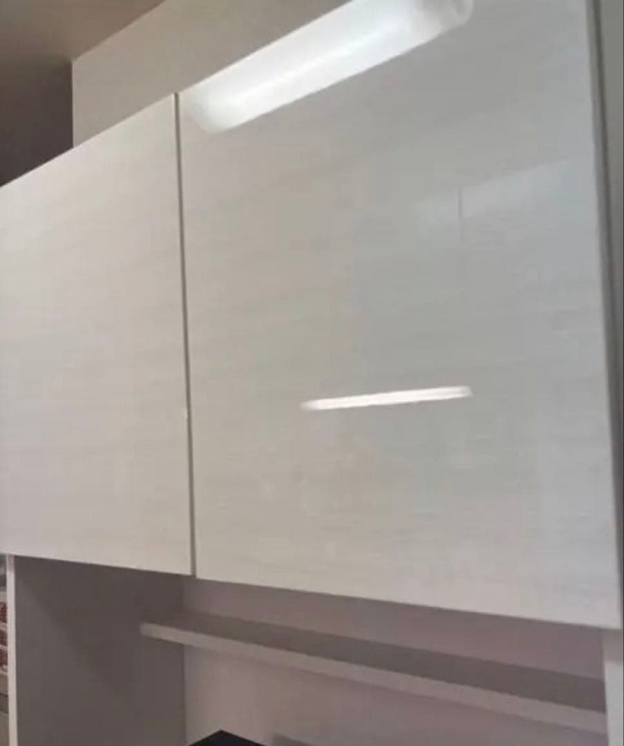 ニトリキッチンボードソレル 80KB WH 2024年9月購入食器棚おしゃれ便利