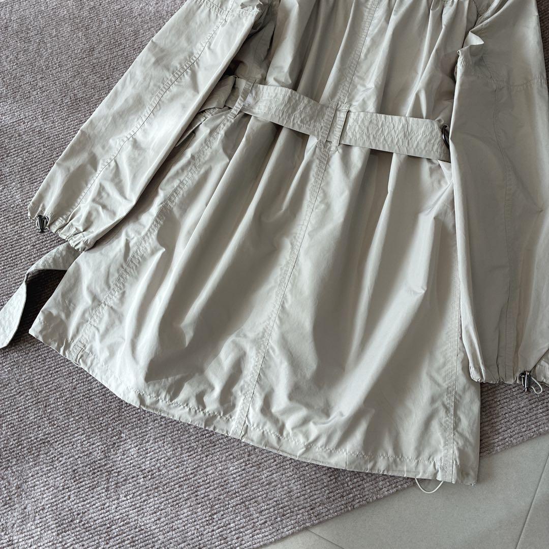 バーバリーロンドン♡キルティングライナー付き ナイロンジャケット 襟フリル 40