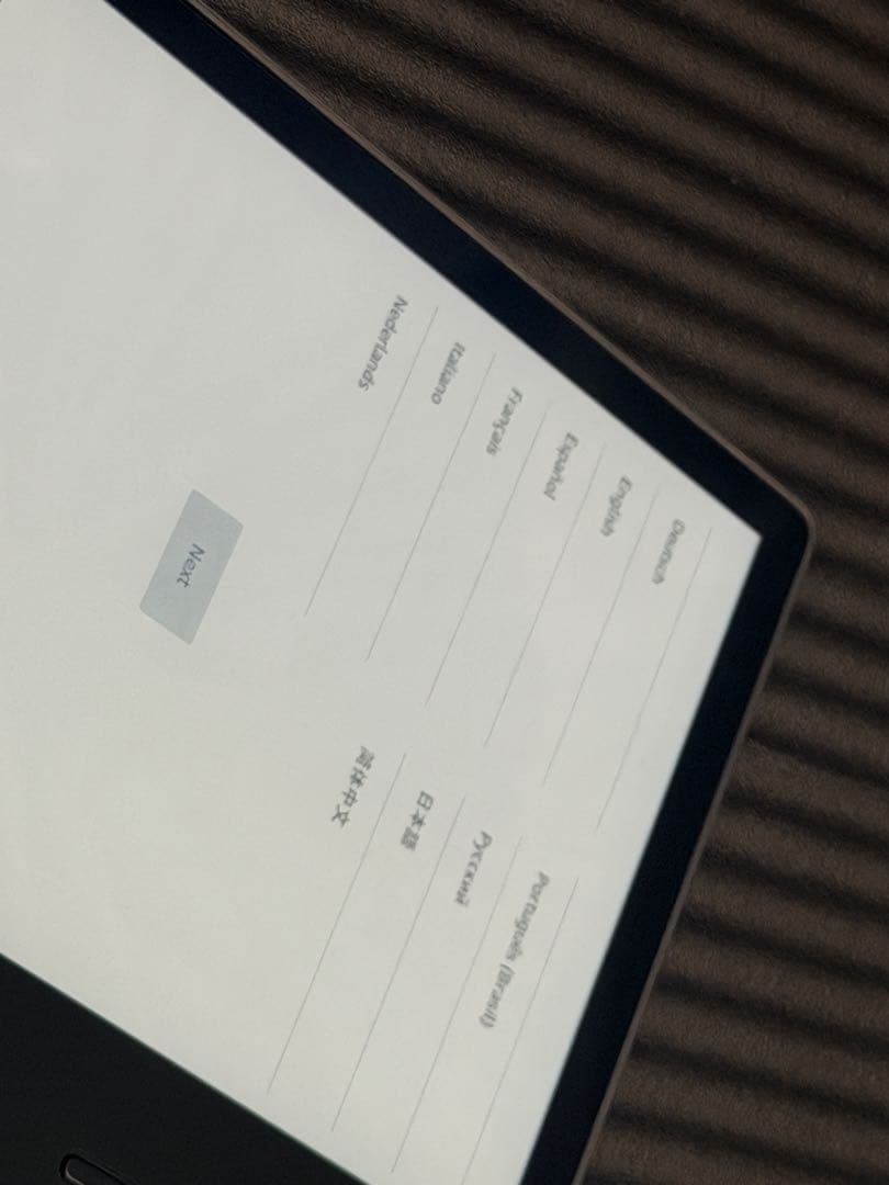 【最安値】kindle oasis 第10世代 Wi-Fi 32GB 広告なし