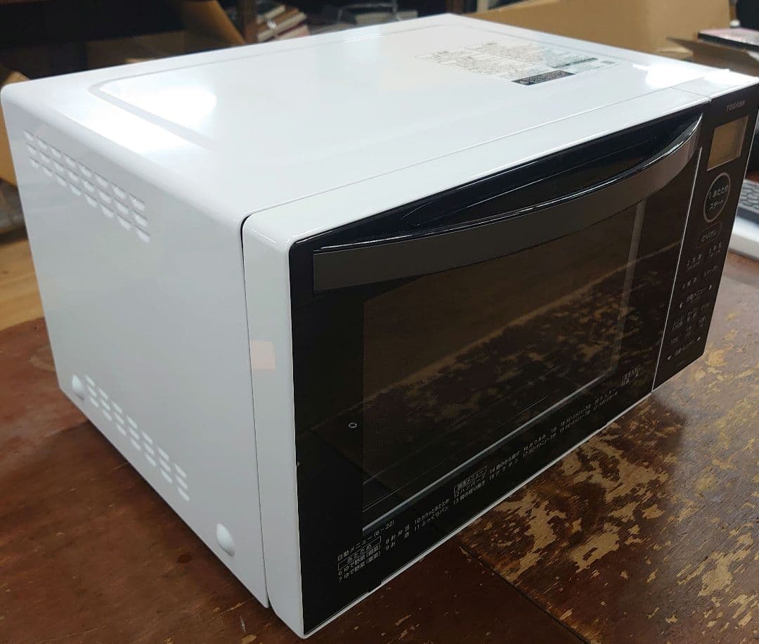 23年TOSHIBA オーブンレンジ ホワイトER-X18