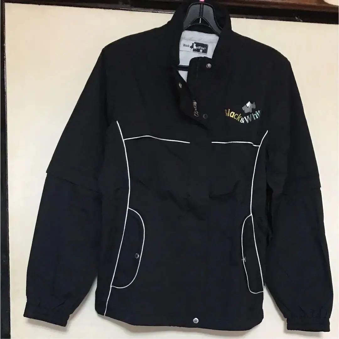 値下げ☆ブラック&ホワイト、ゴルフウエア