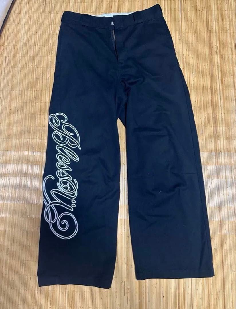 BLESS U×Dickies ワークパンツ　ブラック　黒