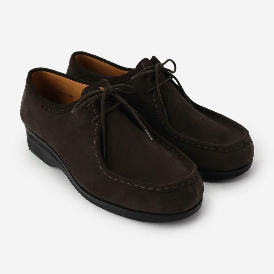 FOOTWORKS TYROL チロリアンシューズ ダークブラウン27.5cm