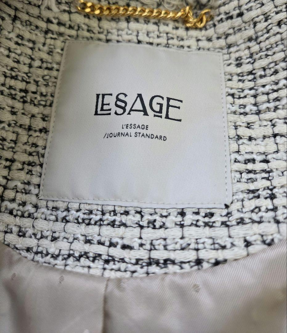 GIOLICAツイード BIGジャケット 日本製