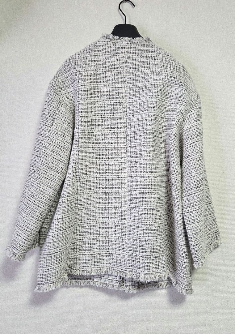 GIOLICAツイード BIGジャケット 日本製