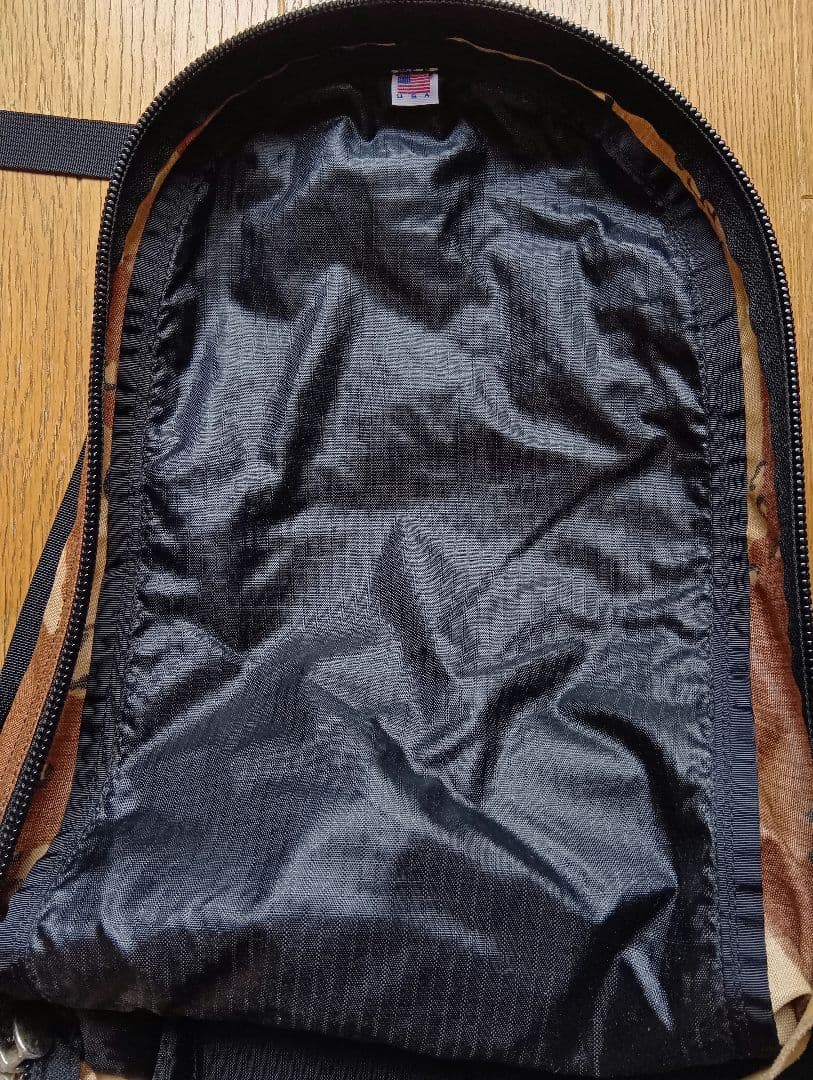 m*リ様 GREGORY デイパック チョコチップカモ レザーボトム