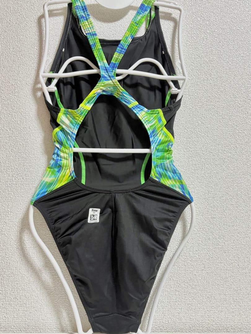 X-Python 競泳水着 L ハイカット ARN-0045W強光沢arena