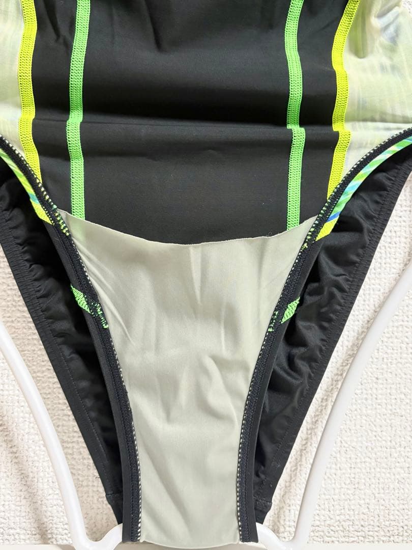 X-Python 競泳水着 L ハイカット ARN-0045W強光沢arena