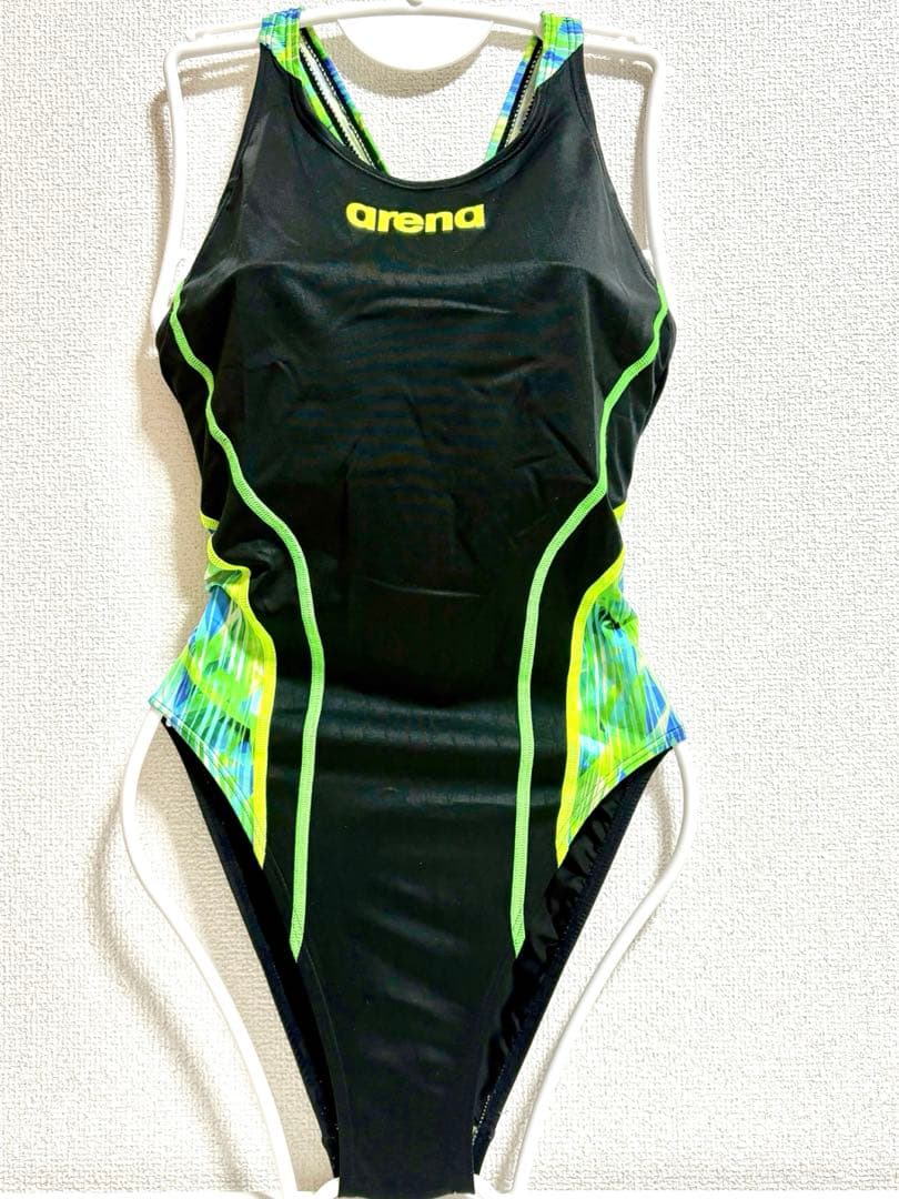 X-Python 競泳水着 L ハイカット ARN-0045W強光沢arena