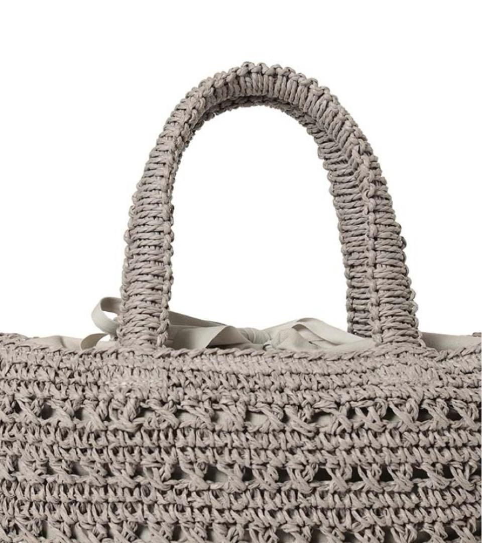 完売品　✨DEAN ＆ DELUCA×BEAMSクロッシェバスケットバッグ S✨