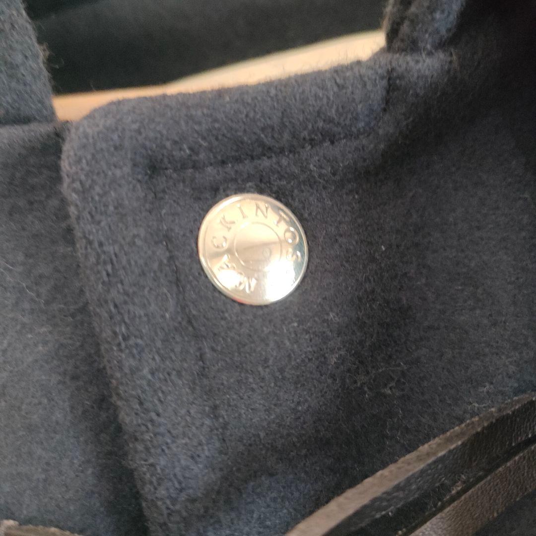 マッキントッシュ ダッフルコート ネイビー 42 ウール イギリス製