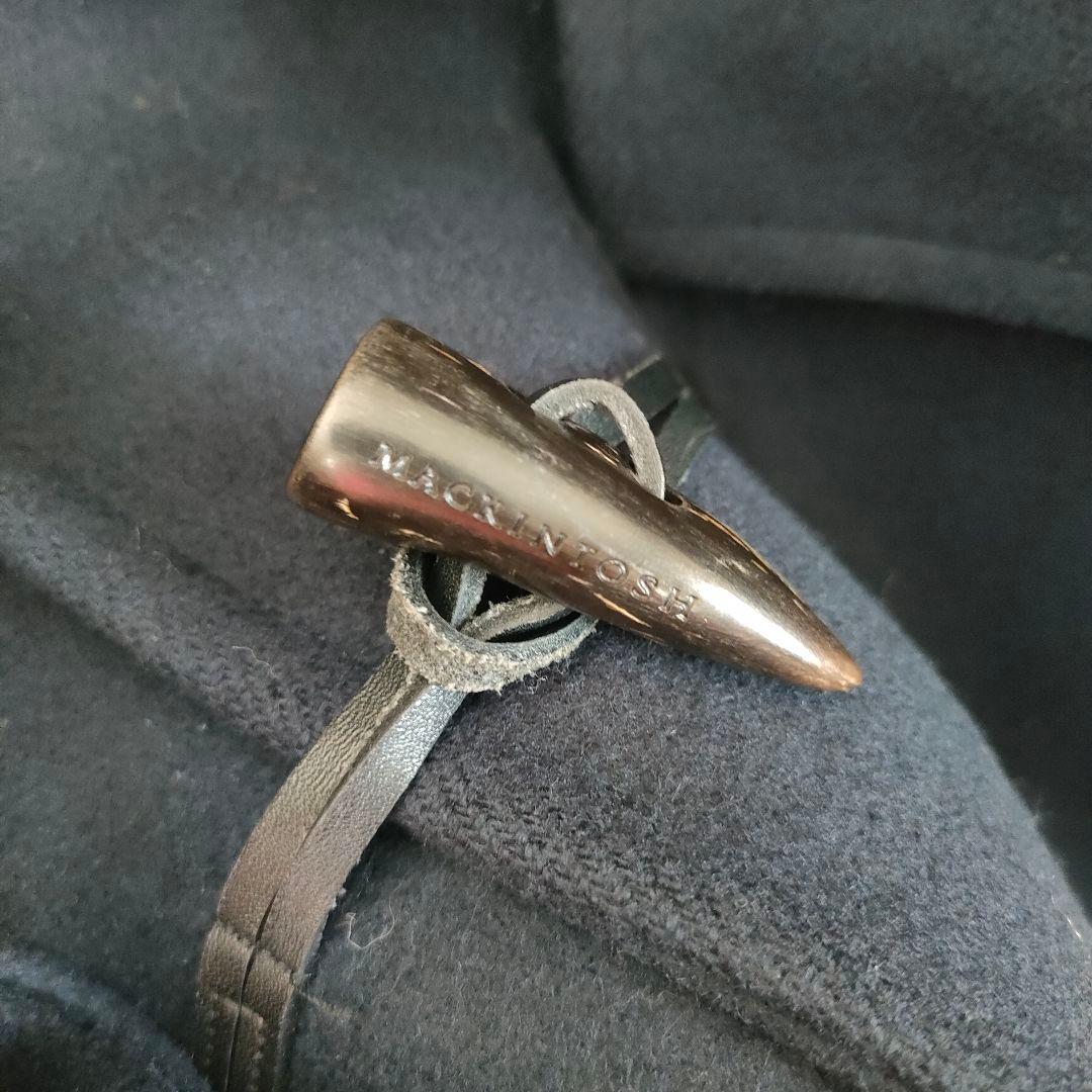 マッキントッシュ ダッフルコート ネイビー 42 ウール イギリス製