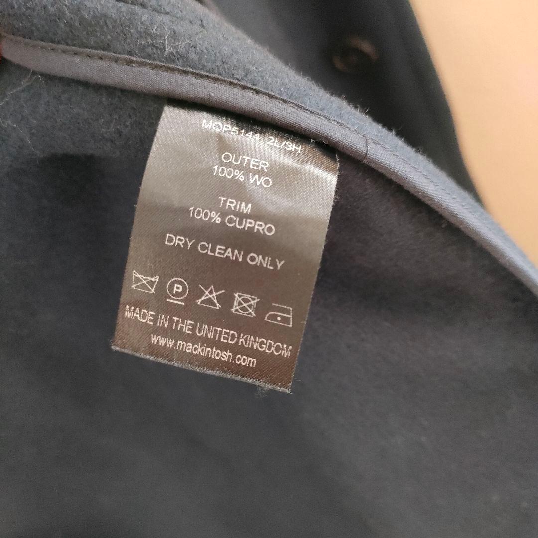 マッキントッシュ ダッフルコート ネイビー 42 ウール イギリス製