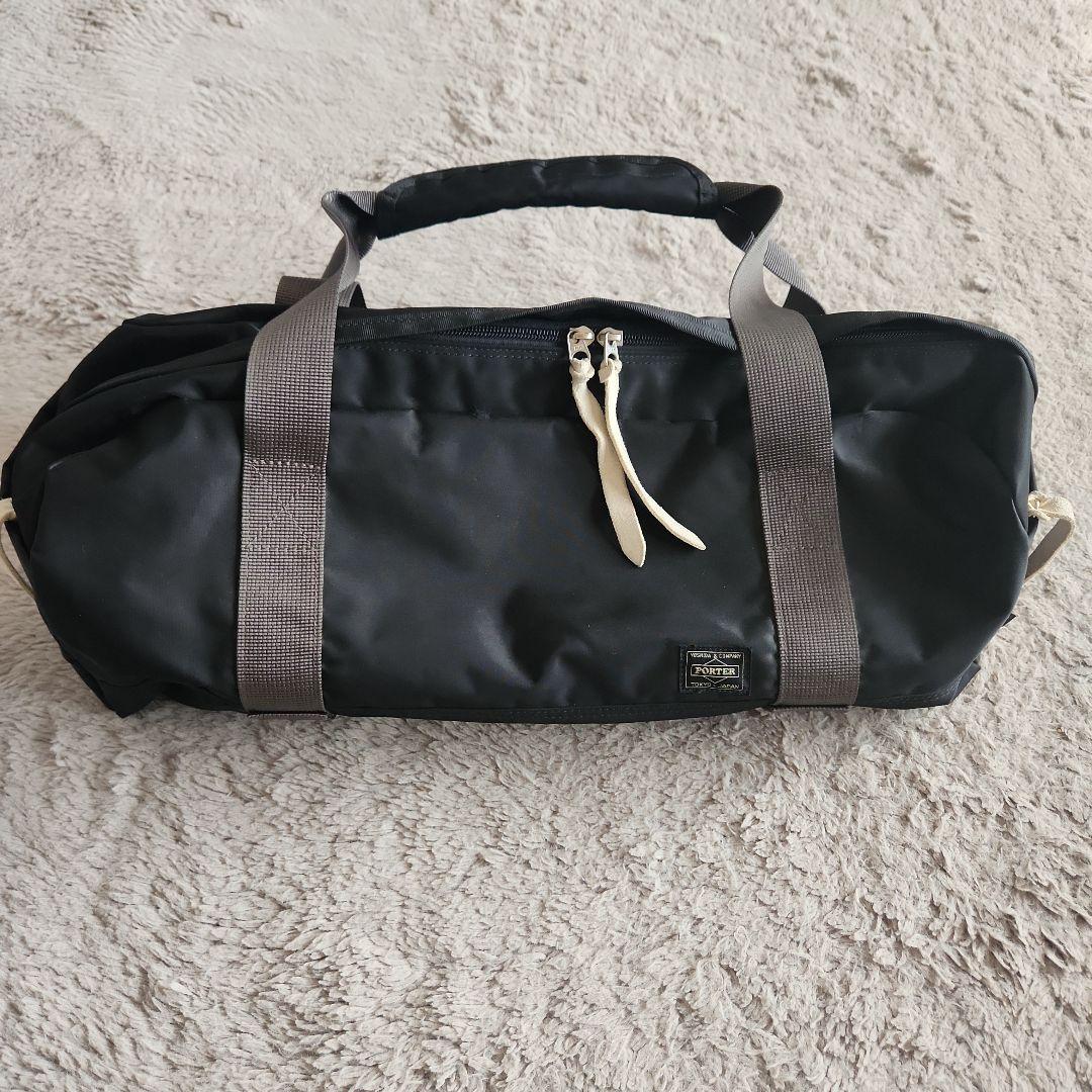 PORTER ブラック ボストンバッグ　美品です。廃盤で手に入りません✨