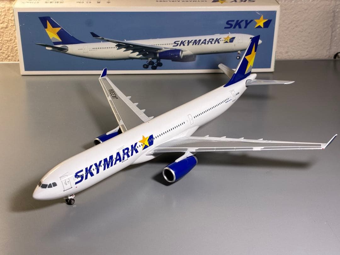 スカイマーク A330-300 1/200 モデルプレーン