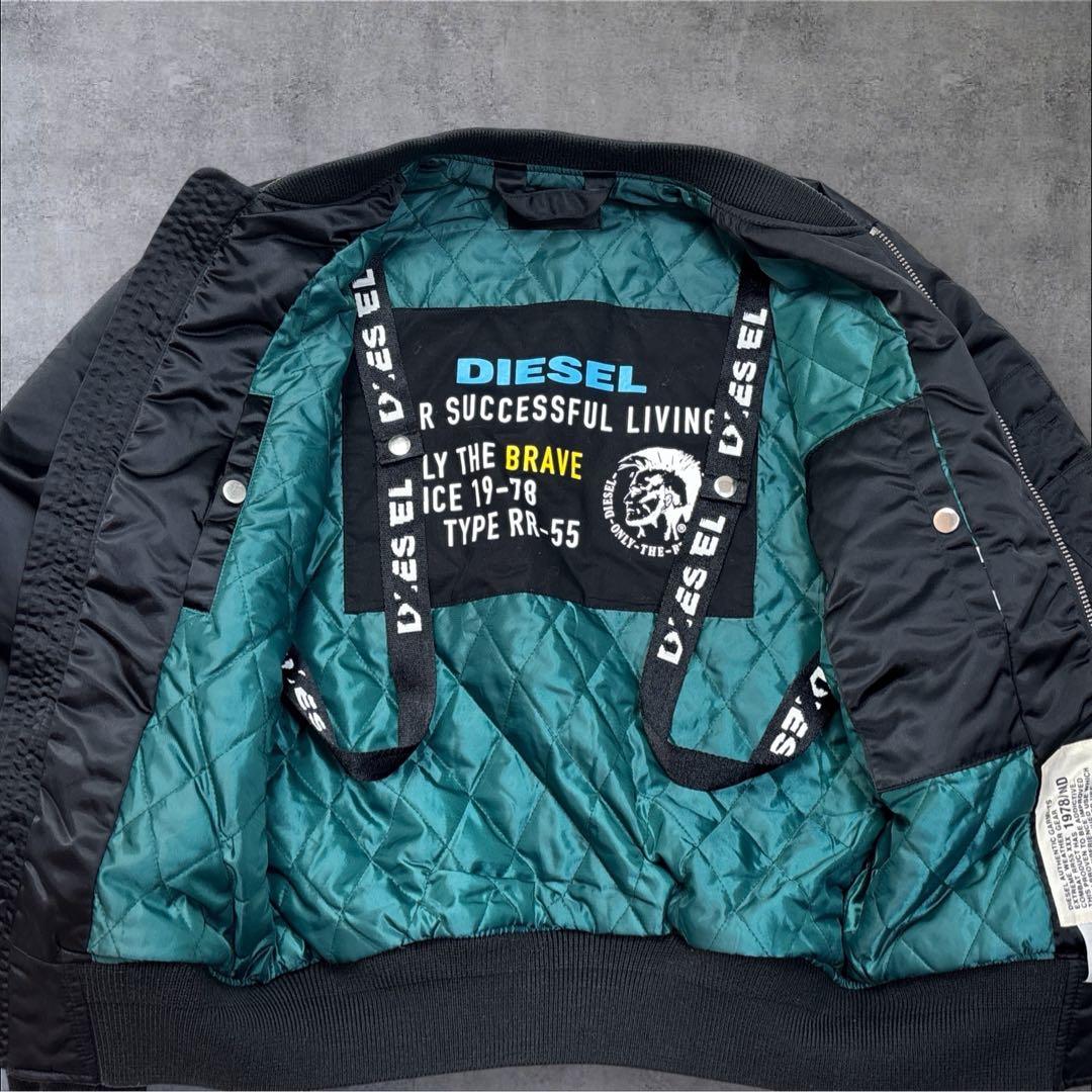 【美品】DIESEL MA-1 フライトジャケットジャケット キルティング