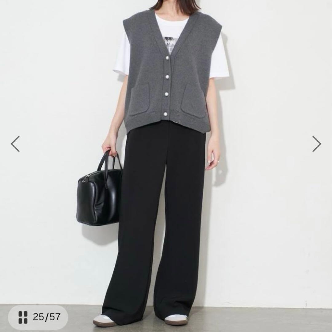 パールニットベスト　SLOBEIENA