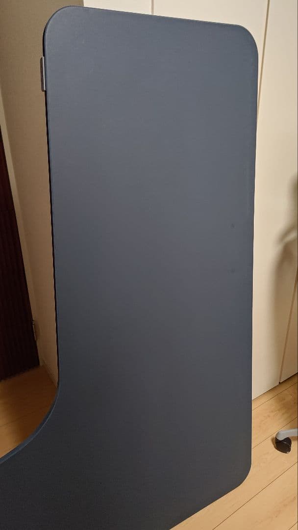 IKEA　BEKANT ベカント コーナーデスク 右 電動昇降式　ブルー