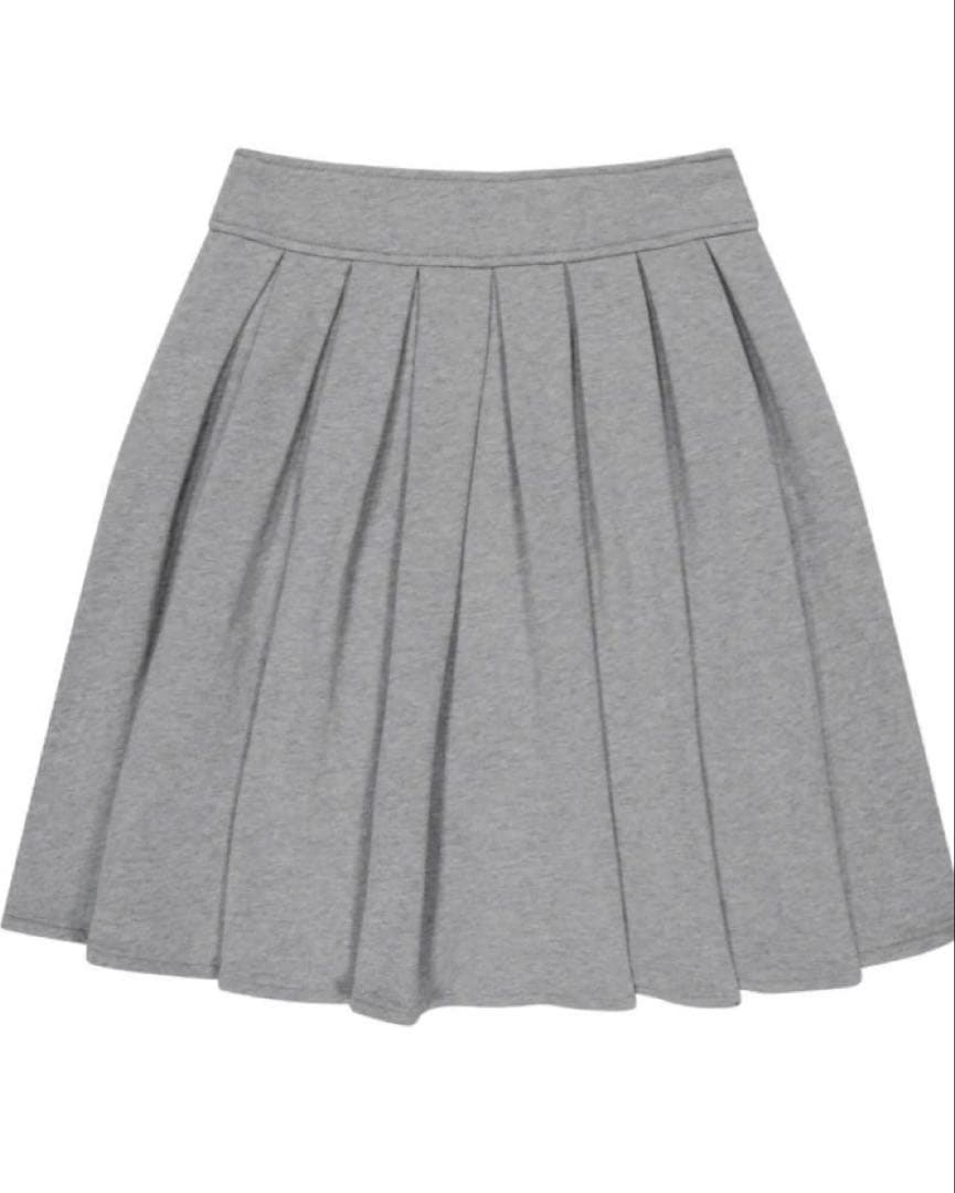 Coyseio グレー プリーツスカート