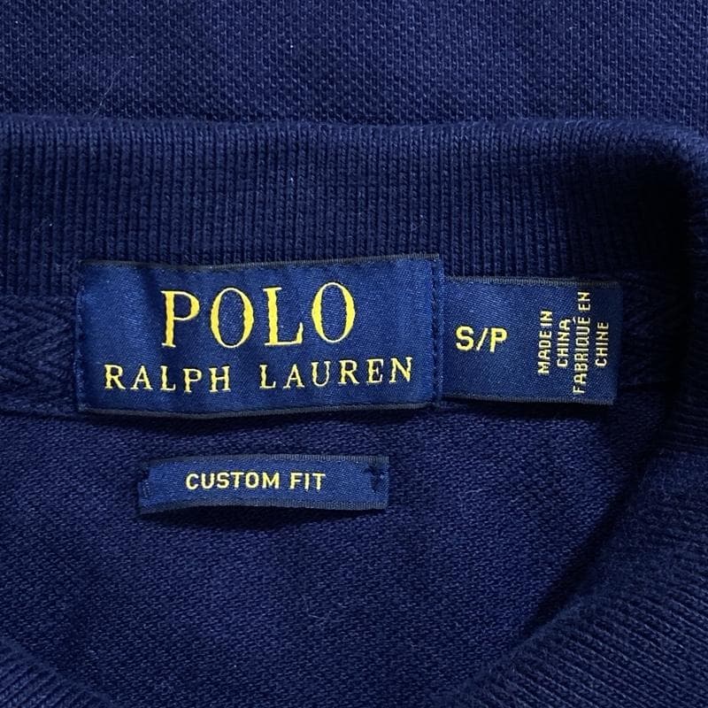 ポロラルフローレン/エンブレム×ロサンゼルス×ビッグポニー刺繍/鹿の子ポロシャツ