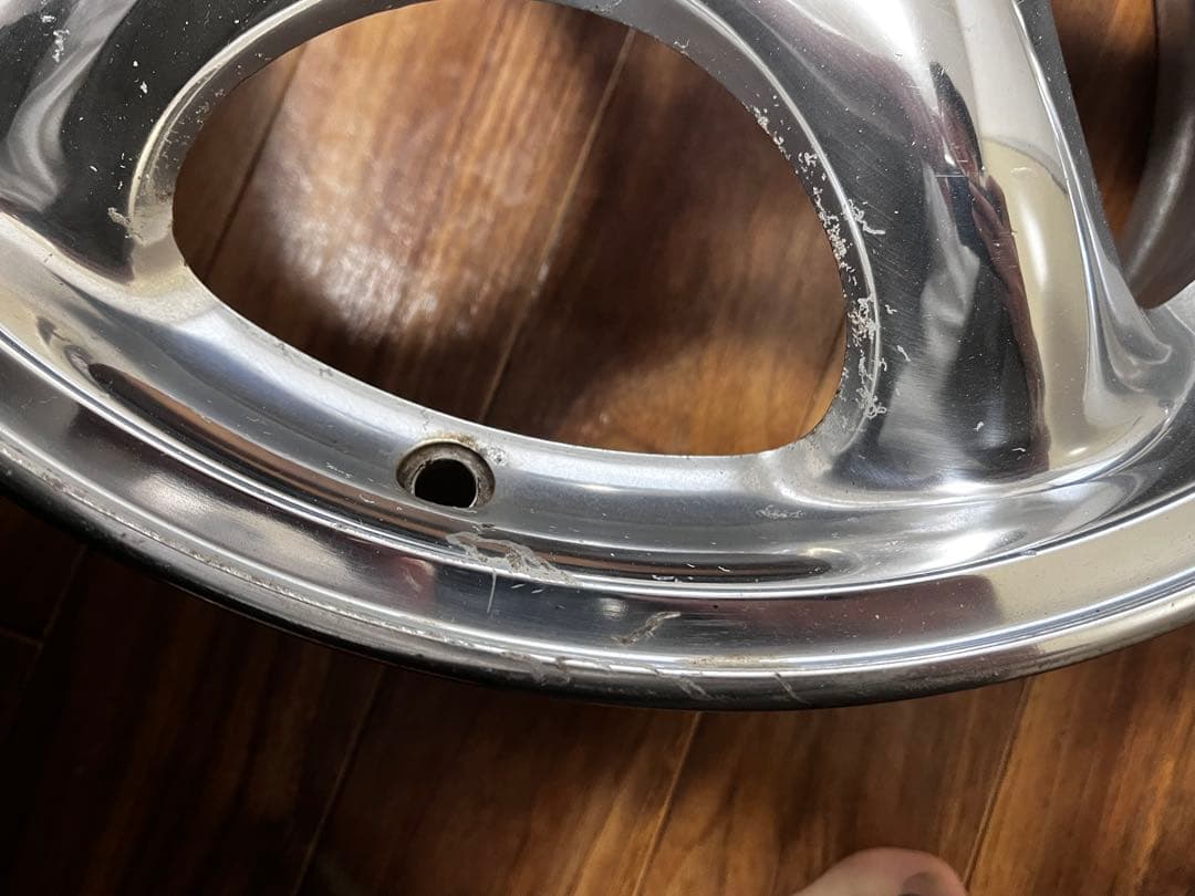 ぱ*様 NBロードスターNRリミテッド純正クロム 15×6j 40 100-4H