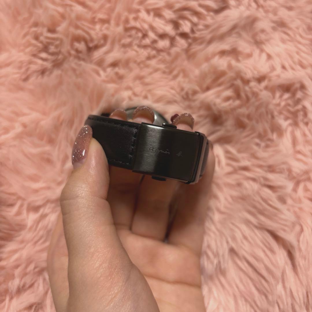 希少 限定1000本 アニエスベー 時計LM02 WATCH FCRD701