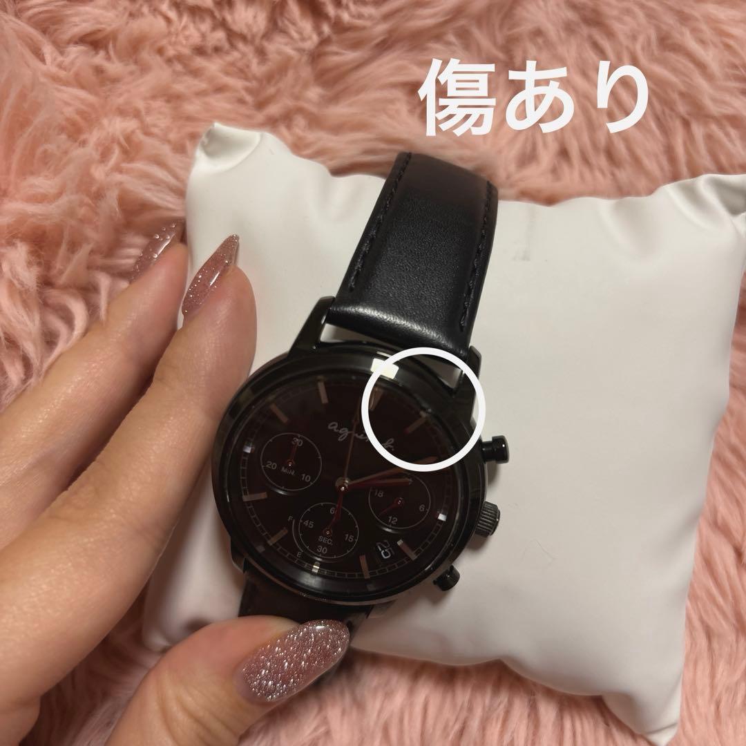 希少 限定1000本 アニエスベー 時計LM02 WATCH FCRD701