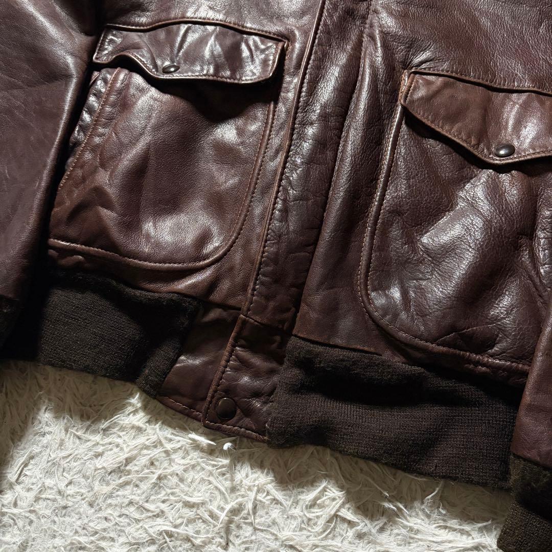 ま*り様 【米国製】schott フライトジャケット　 G-1 襟ボア　ライナー