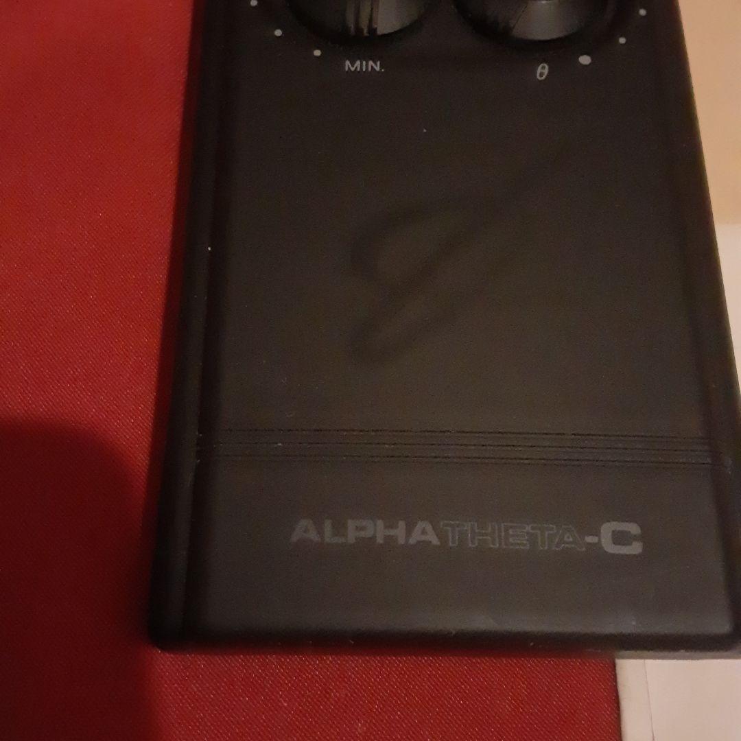 ピーエムシー　アルファシータC本体、ヘッドホン、説明書